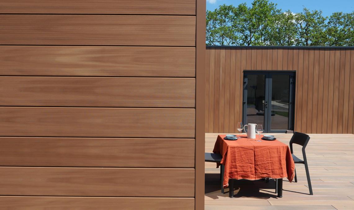 Tafel en Gevelbekleding Atmosphère 175 Zonbruin Silvadec