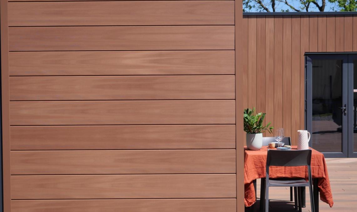Atmosphère 175 Sun Brown Silvadec tafel en bekleding